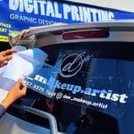 Car Branding Makeup Artist